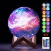 Lună magică - Lampă 3D 16 culori